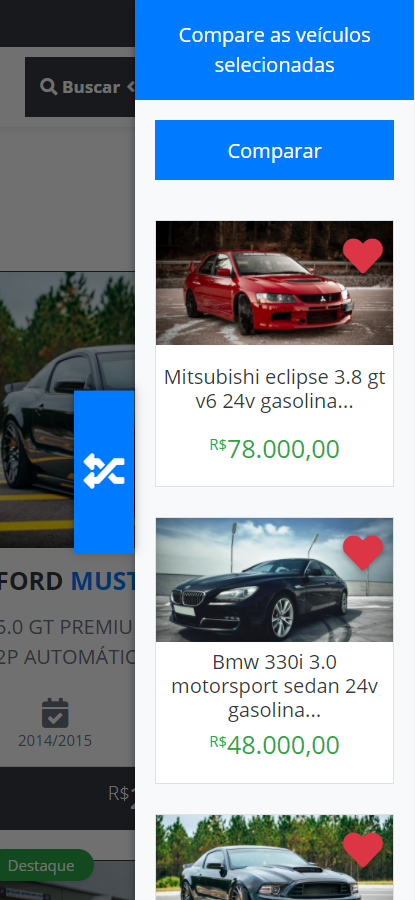 Compare Sidebar