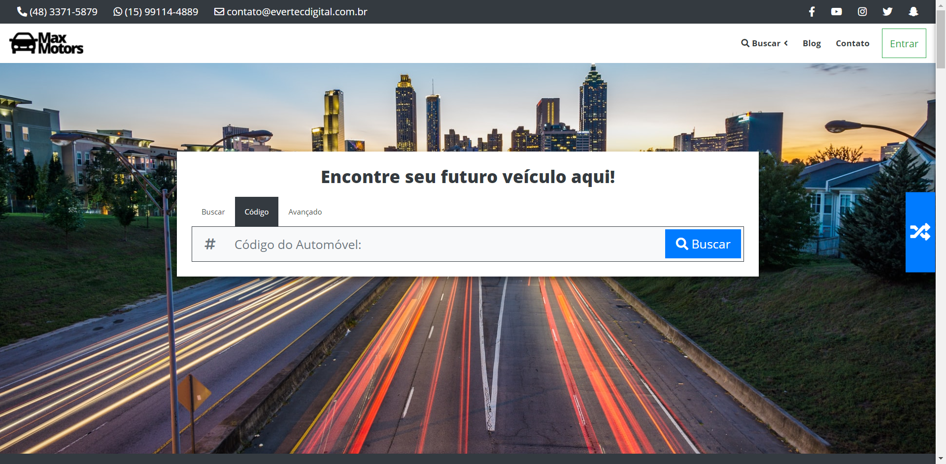 Filtro de Busca Básico por Código